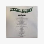Plak - Erkin Koray | Halimem (Siyah Plak) - Görsel 3