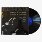Beethoven, Czech Philharmonic Orchestra Conductor Paul Kletzki Symphony No. 1 In C Major / Symphony No. 8 In F Major Plak | 3345 Records