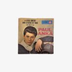 Plak - Paul Anka | A Steel Guitar And A Glass Of Wine / I Never Knew Your Name - Görsel 2